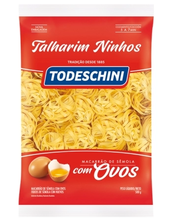 MAC TODESCHINI OVOS TALHARIM NINHOS 500G