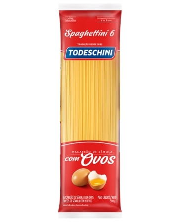 MAC TODESCHINI OVOS SPAGHETTINI 6 500G