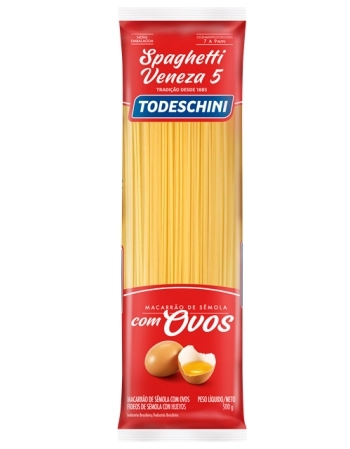 MAC TODESCHINI OVOS SPAGHETTI5 500G