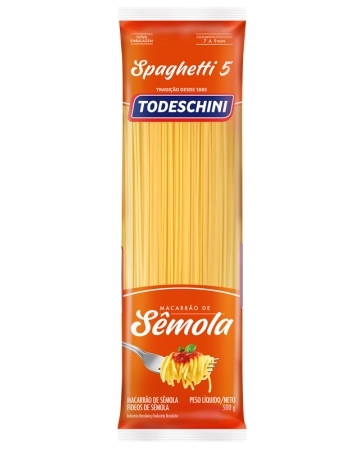 MAC TODESCHINI SEMOLA SPAGHETTI 5 500G