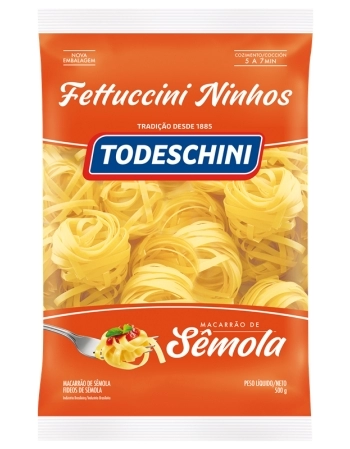 MAC TODESCHINI SEMOLA FETTUCCINI NINHOS 500G