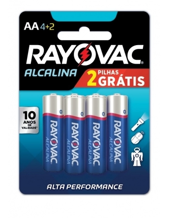 PILHA ALCALINA AA LV6PG4 SM