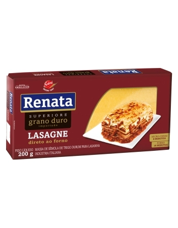 LASANHA RENATA SUPERIORE CARTUCHO 200G