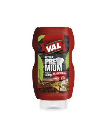 KETCHUP TRADICIONAL VAL PREMIUM 400G