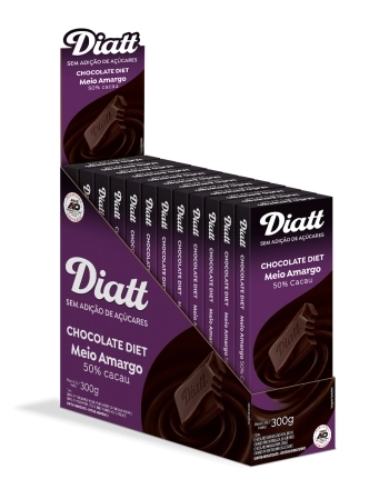 DIATT TAB MEIO AMARGO DP 12X25G