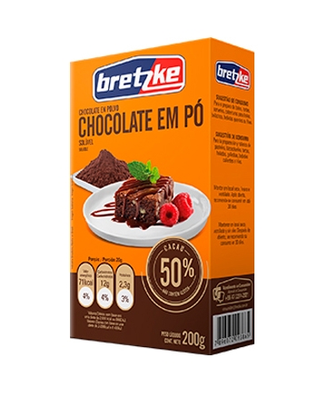 CHOCOLATE EM PO 50 BRETZKE DPL 200G