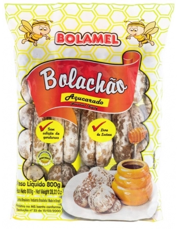 BOLACHAO ACUCARADO BOLAMEL 800G