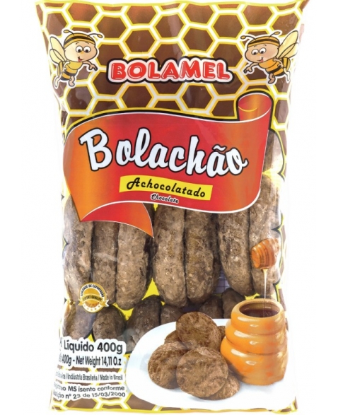 BOLACHAO ACHOCOLATADO BOLAMEL 400G