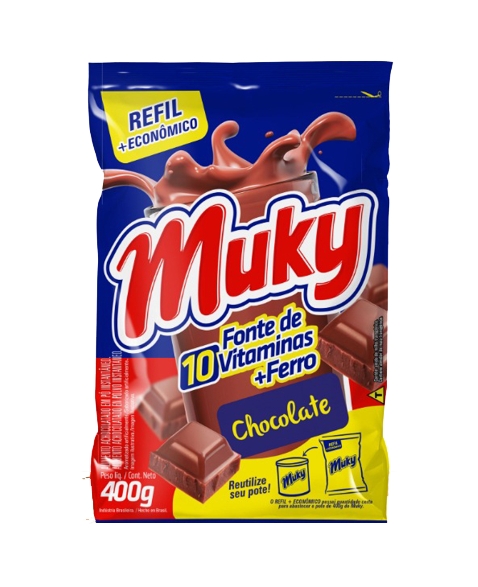 MUKY CHOCOLATE REFIL ALMOF 400G