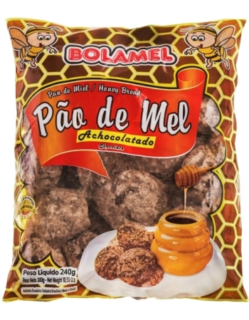 PAO DE MEL ACHOCOLATADO BOLAMEL 240G