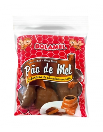 PAO DE MEL COB CHOC BOLAMEL 160G