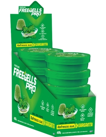 PASTILHA FREEGELLS PRO EUCALIPTO POTE 10X40G