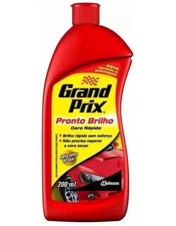 CERA LIQ GRAND PRIX PRONTO BRILHO 200ML