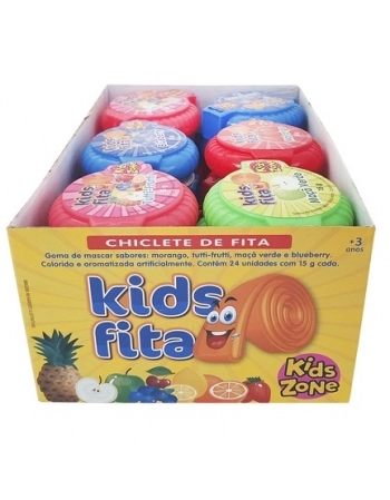 CHICLE KIDS FITA SORTIDO 24UN