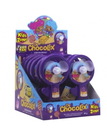 PASTILHA KIDS FAN CHOCOLIX DPL 12