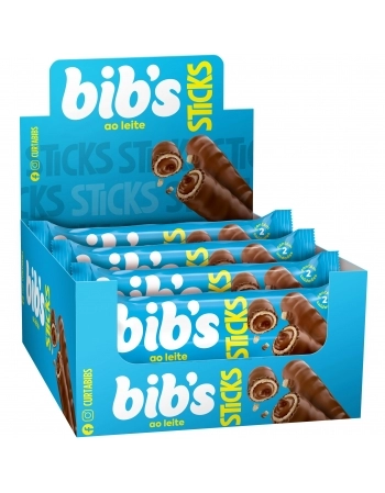 BIBS STICKS AO LEITE 16X32G