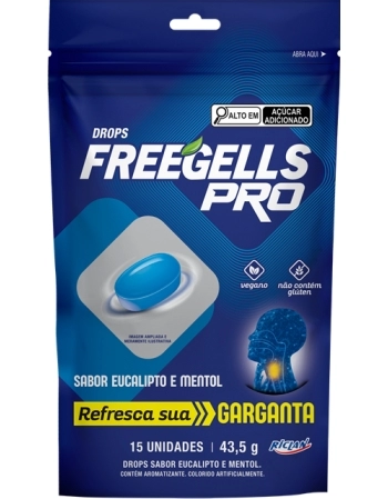 DROPS FREEGELLS PRO EUCALIPTO PCT 15X43,5G