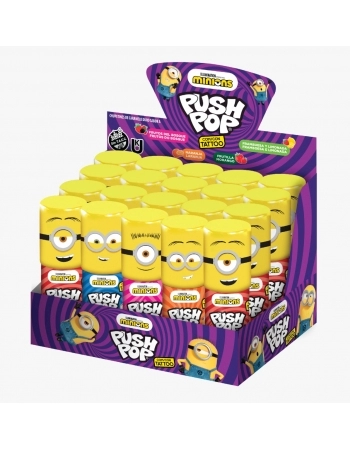 PUSH POP MINIONS DPL 20UN 14G