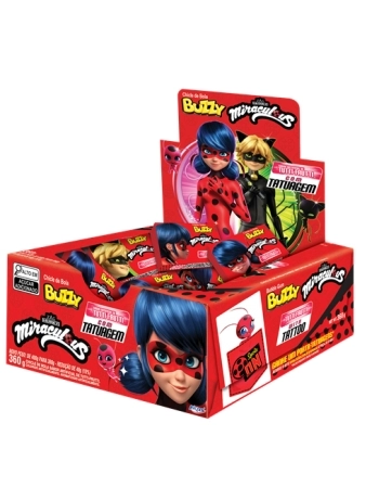 CHICLE BUZZY LADYBUG TUTTI FRUTTI 90UN