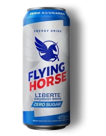 ENERGETICO FLYING HORSE ZERO LATA 473ML