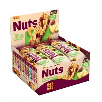 BARRA NUTS ABACAXI 12X25G