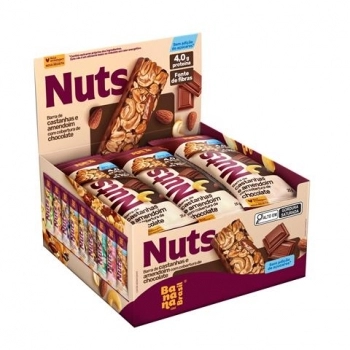 BARRA NUTS CHOCOLATE 12X25G