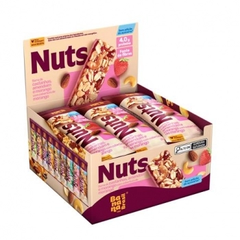 BARRA NUTS MORANGO 12X25G