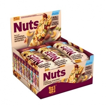 BARRA NUTS SEMENTES 12X25G