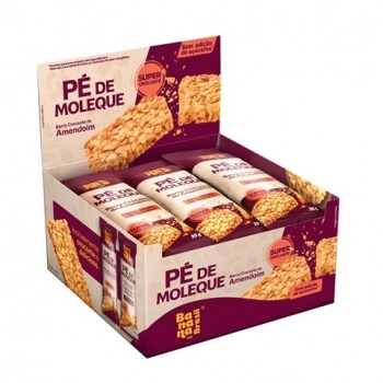 BARRA PE DE MOLEQUE AMENDOIM 16X20G
