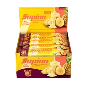 BARRA SUPINO ZERO BANANA ABACAXI 20X24G
