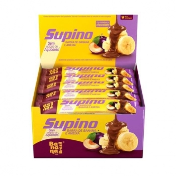 BARRA SUPINO ZERO BANANA AMEIXA 20X24G