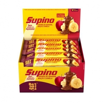 BARRA SUPINO ZERO BANANA MACA E CANELA 20X24G