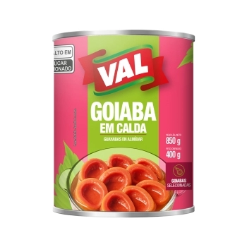 GOIABA EM CALDA VAL 400G