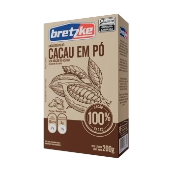CACAU EM PO 100% BRETZKE 200G