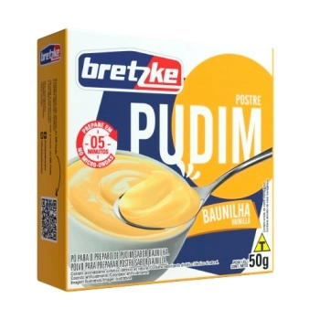 PUDIM BRETZKE BAUNILHA 50G