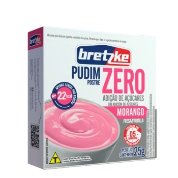PUDIM BRETZKE DIET MORANGO 25G