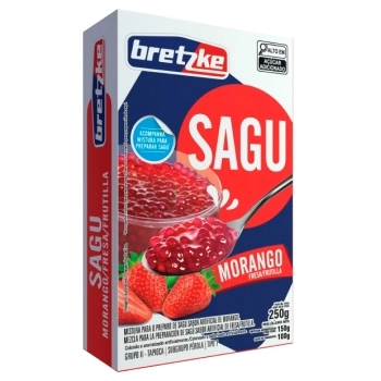 SAGU BRETZKE MORANGO 250G