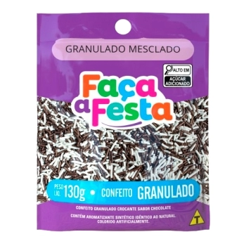 GRANULADO FACA A FESTA MESCLADO 130G