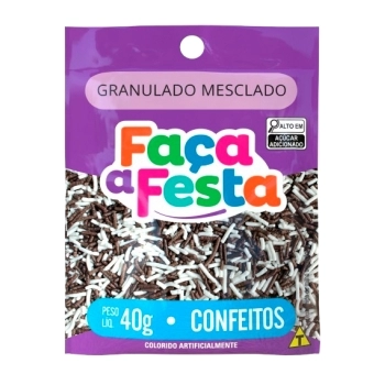 GRANULADO FACA A FESTA MESCLADO 40G