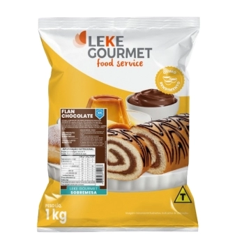 FLAN LEKE GOURMET CHOCOLATE 1000G
