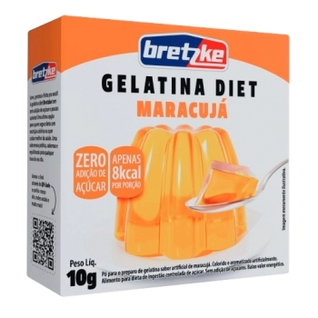 GELATINA BRETZKE DIET MARACUJA 10G