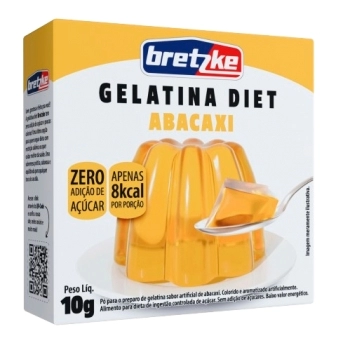 GELATINA BRETZKE DIET ABACAXI 10G
