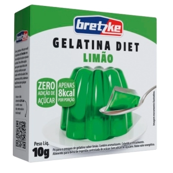 GELATINA BRETZKE DIET LIMAO 10G
