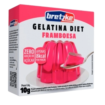 GELATINA BRETZKE DIET FRAMBOESA 10G