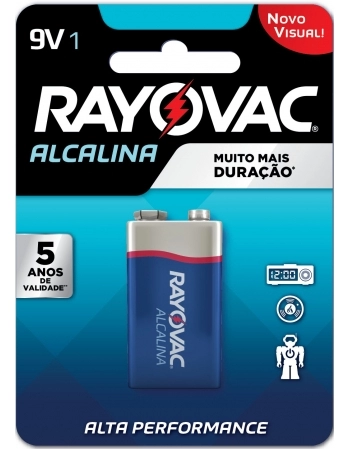 BATERIA ALCALINA 9V SM 01UN