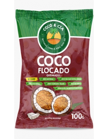 COCO FLOC INT QUEIMADO 100G