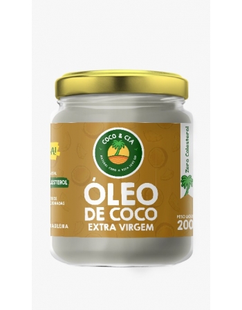 OLEO DE COCO EXTRA VIRGEM 200ML