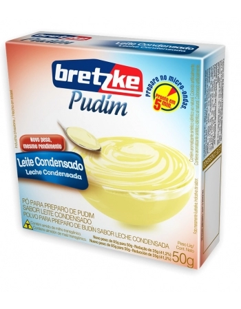 PUDIM BRETZKE LEITE CONDENSADO 50G