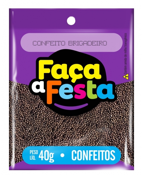 CONFEITO FACA A FESTA BRIGADEIRO 40G