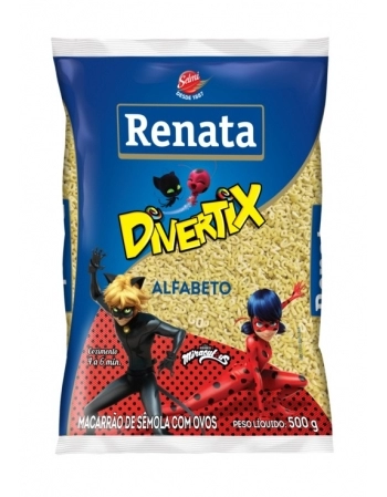 MAC RENATA OVOS DIVERTIX ALFABETO 500G